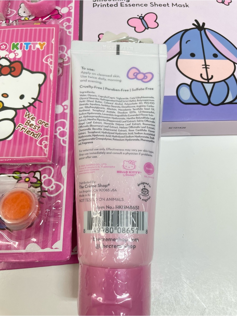 Hello Kitty Hand Cream. Crème Shop Face Mask and Kids Sticker & Art Sets Bundle - Picture 7 of 7